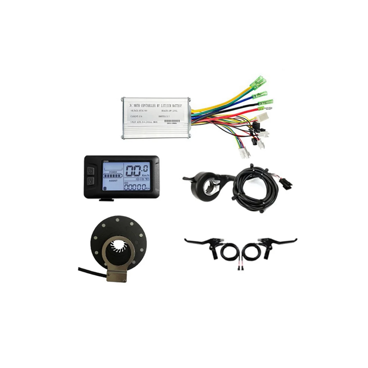 36V 48V 250W 350W E-Bike 15A Sine Wave Brushless Controller with EN05 Display E-Bike Light Display
36V 48V 250W 350W E-Bike 15A Sine Wave Brushless Controller with EN05 Display E-Bike Light Display