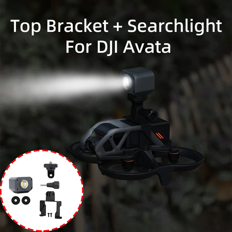 For DJI Avata Drone Top Mounting Bracket Multi-function Adapter Holder Night Flight Light Searchlight Signal Indicator Accessory
For DJI Avata Drone Top Mounting Bracket Multi-function Adapter Holder Night Flight Light Searchlight Signal Indicator Accessory