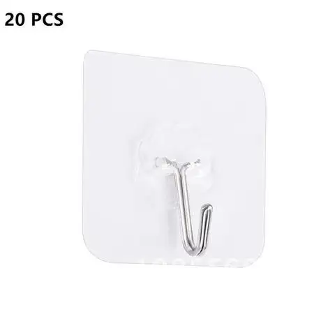 

Transparent Strong Self Adhesive Door Wall Hangers Hooks Suction Heavy Load Rack Cup Sucker for Kitchen Bathroom 1/3/5/10/20Pcs