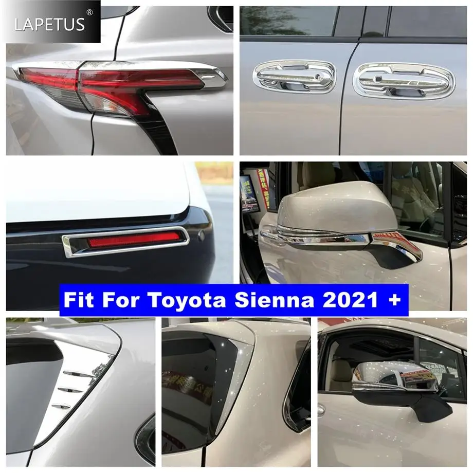 Door Handle Bowl / Rearview Mirror / Front Rear Fog Lights / Window Wiper Cover Trim For Toyota Sienna 2021 - 2023 Car Exterior
Door Handle Bowl / Rearview Mirror / Front Rear Fog Lights / Window Wiper Cover Trim For Toyota Sienna 2021 - 2023 Car Exterior