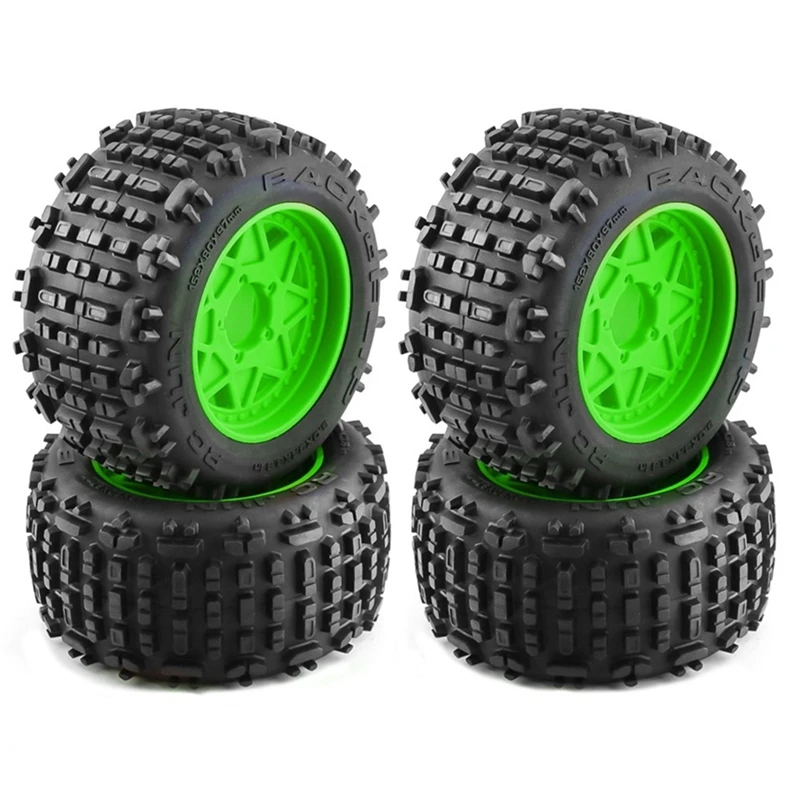 4Pcs 152Mm 1/8 1/10 Monster Truck Tire With 12/14/17Mm Wheel Hex For TRAXXAS Sledge E-Revo ARRMA KRATON Outcast
4Pcs 152Mm 1/8 1/10 Monster Truck Tire With 12/14/17Mm Wheel Hex For TRAXXAS Sledge E-Revo ARRMA KRATON Outcast