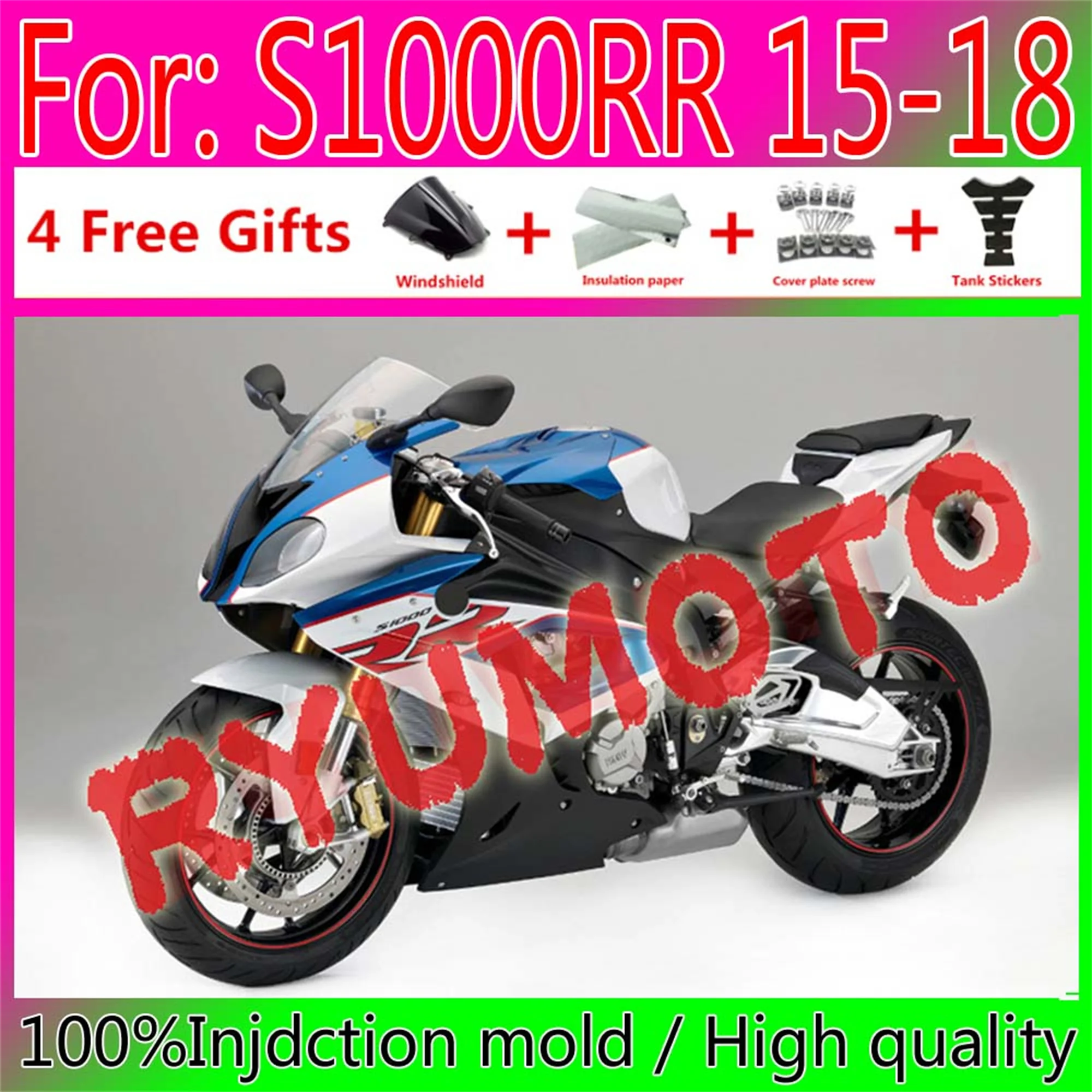 Новые обтекатели под давлением для мотоциклов BMW S1000RR 15 16 17 18s 1000 RR S1000 RR 2015 2016 2017 2018
Новые обтекатели под давлением для мотоциклов BMW S1000RR 15 16 17 18s 1000 RR S1000 RR 2015 2016 2017 2018