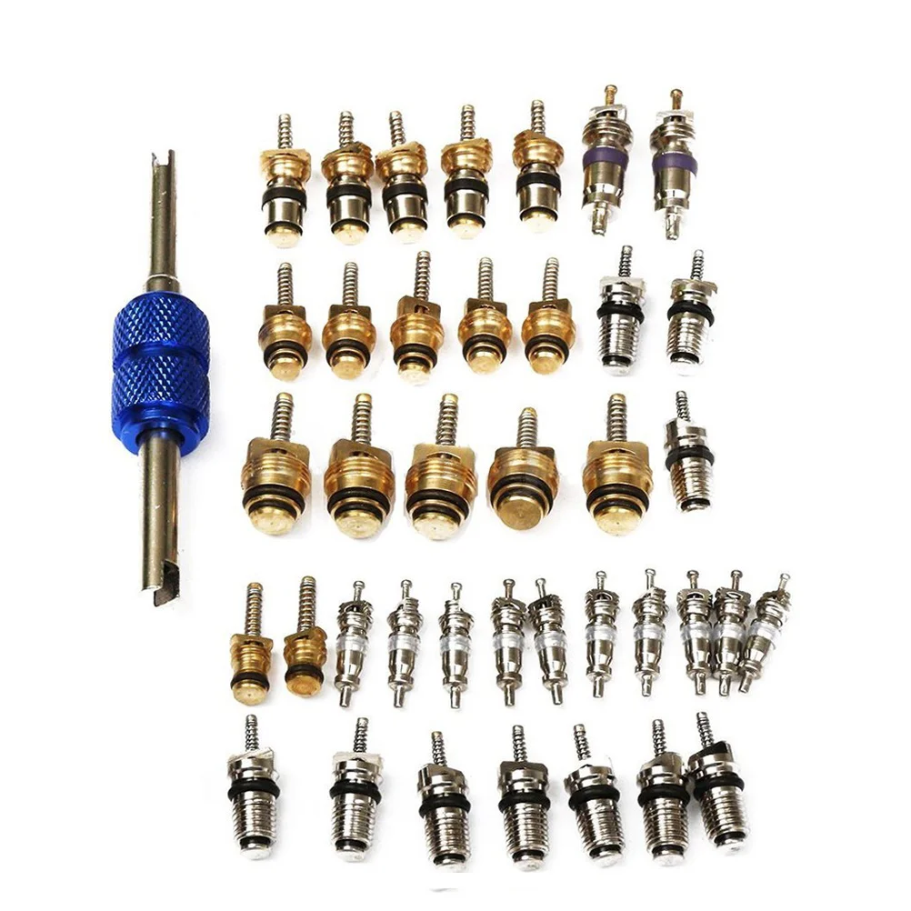 

Air Conditioning Valve Core A/C R12 R134a Refrigeration Tire Valve Stem Cores Remover Tool Auto Styling Accessories