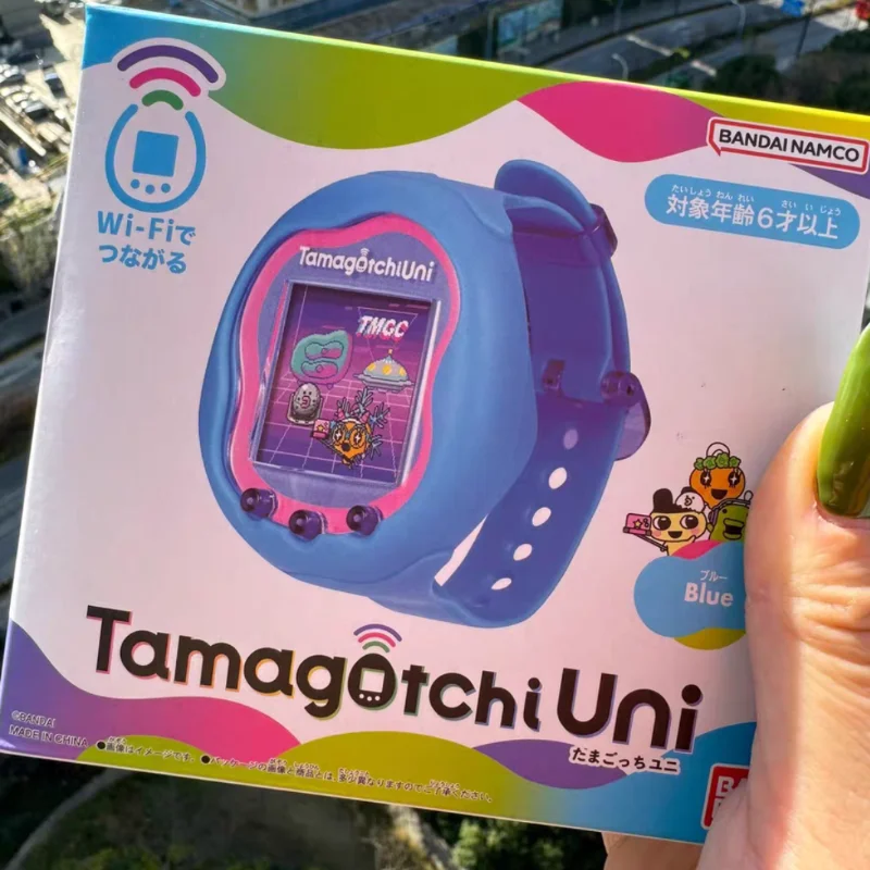 New Bandai Tamagotchi Blue Pink Purple Color Wifi Uni Electronic Machine Pix Funct Color Screen Game Pet Meets Networking Gifts
New Bandai Tamagotchi Blue Pink Purple Color Wifi Uni Electronic Machine Pix Funct Color Screen Game Pet Meets Networking Gifts