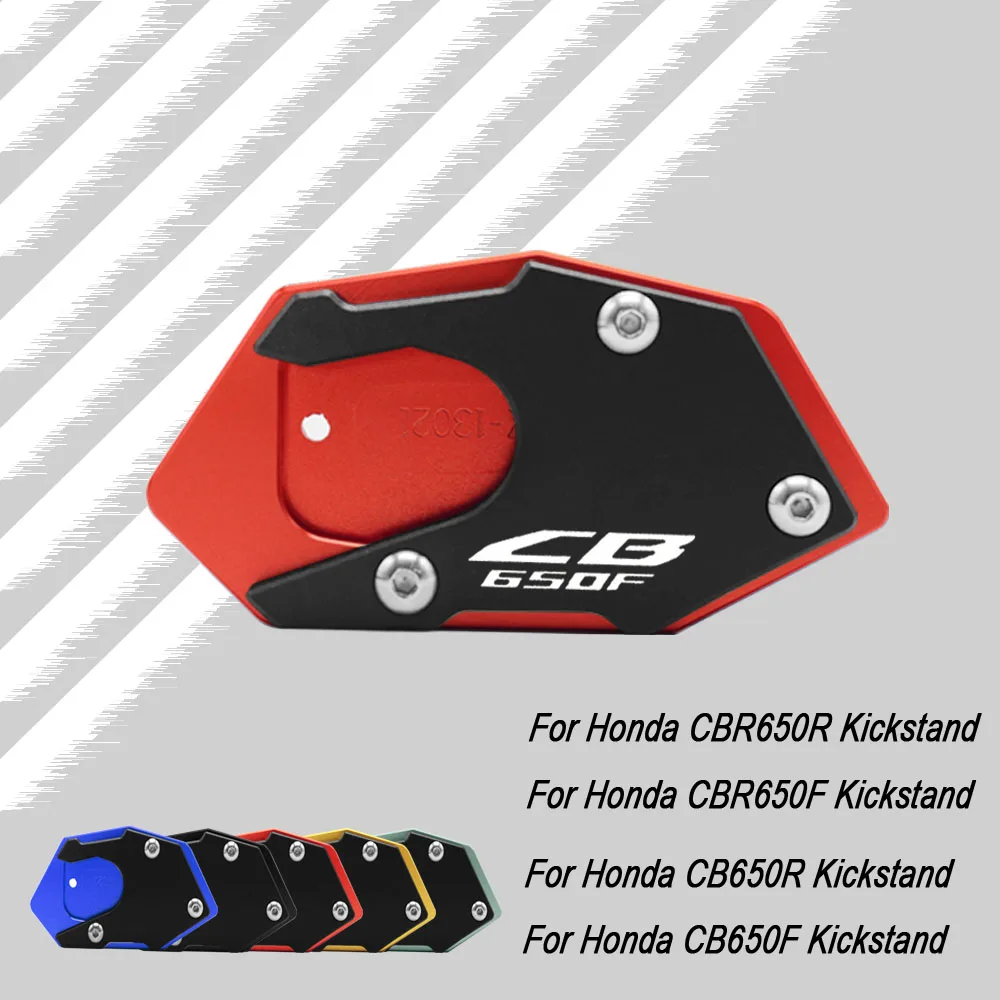 For Honda CB650F 2014 2015 2016 2017 2018 Motorcycle CNC Kickstand Extension Plate Foot Side Stand Enlarge Pad
For Honda CB650F 2014 2015 2016 2017 2018 Motorcycle CNC Kickstand Extension Plate Foot Side Stand Enlarge Pad