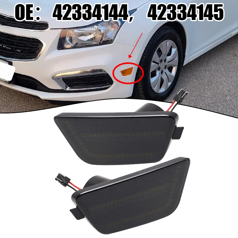 Черные боковые габаритные огни для Chevy, Cruze 11-15, передний бампер, отражатель, боковой маркер, строительная пара
Черные боковые габаритные огни для Chevy, Cruze 11-15, передний бампер, отражатель, боковой маркер, строительная пара