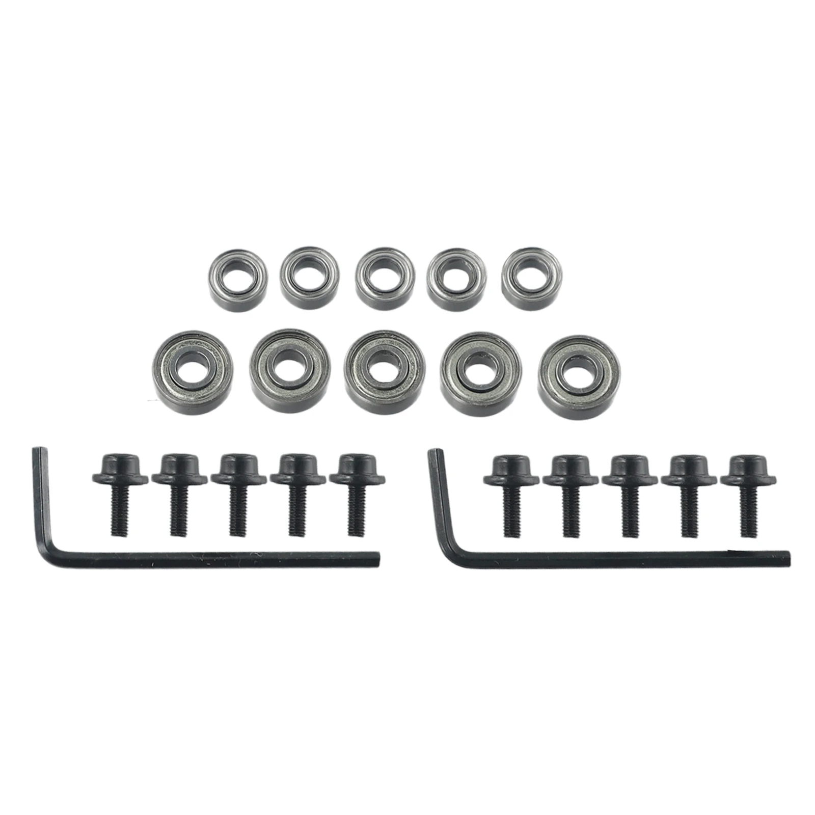 Professional Ball Bearings Guide Router Bit Milling Cutter Screw Set Silver Accessory For Wood Milling Cutter Hex Key Wrench
Professional Ball Bearings Guide Router Bit Milling Cutter Screw Set Silver Accessory For Wood Milling Cutter Hex Key Wrench