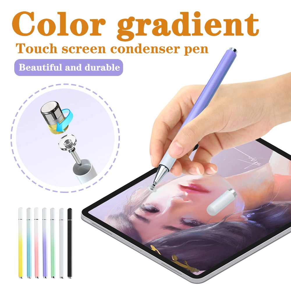 2 In 1 Universal Disc Stylus For Pencil for Apple Ipad Touch Screen Pens Capacitive Stylist for Xiaomi Pad 5 Tablet Laptops
2 In 1 Universal Disc Stylus For Pencil for Apple Ipad Touch Screen Pens Capacitive Stylist for Xiaomi Pad 5 Tablet Laptops