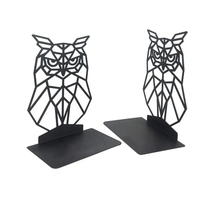 Owl Metal Book Ends Decorative Bookends For Shelves Book End To Hold Books Heavy Duty Black Non-Skid Bookend Book Holder Stopper
Owl Metal Book Ends Decorative Bookends For Shelves Book End To Hold Books Heavy Duty Black Non-Skid Bookend Book Holder Stopper