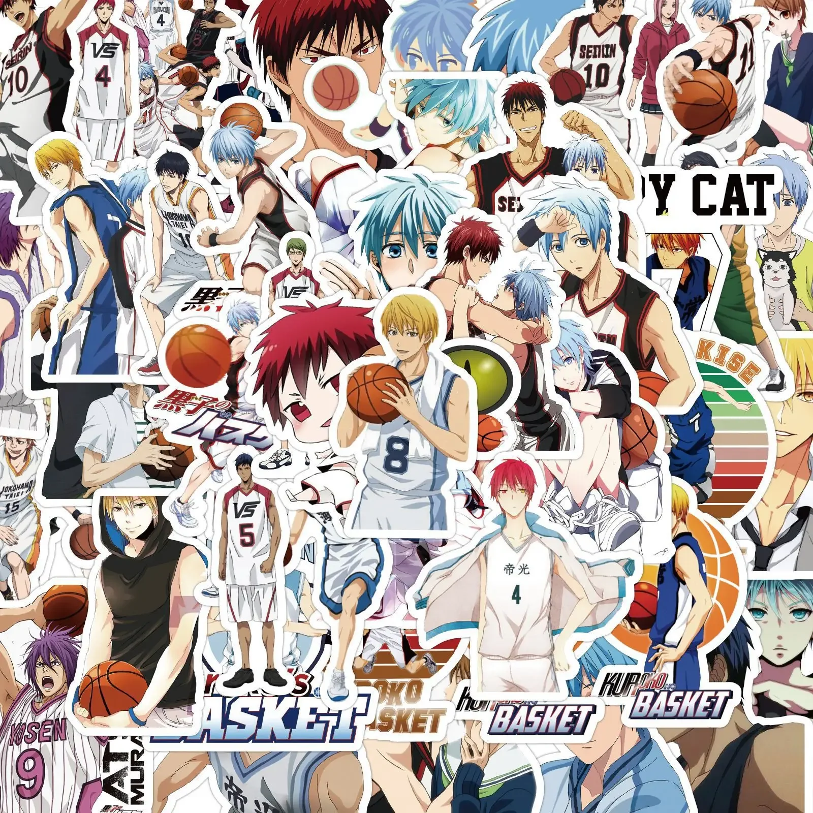 50PCS Japanese Classic Anime Basketball HD Pattern Stationery Stickers Luggage Laptop IPad Journal Skateboard Wholesale Decals
50PCS Japanese Classic Anime Basketball HD Pattern Stationery Stickers Luggage Laptop IPad Journal Skateboard Wholesale Decals