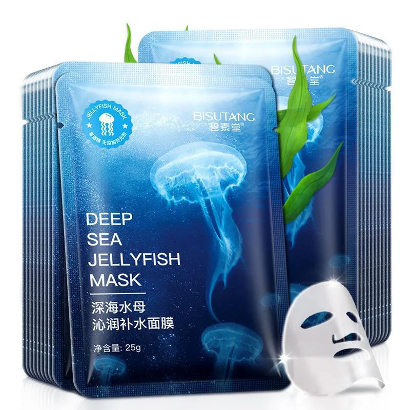 10pcs Deep Sea Jellyfish Face Masks Facial Mask Moisturizing Water Nourishment Anti-Aging Oil-control Acne Treatment Skin Care
10pcs Deep Sea Jellyfish Face Masks Facial Mask Moisturizing Water Nourishment Anti-Aging Oil-control Acne Treatment Skin Care