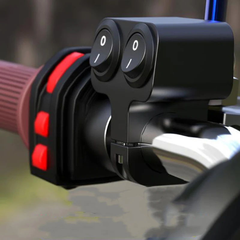 1pc 12V Motorcycle ATV/Bike Handlebar Headlight Fog Light Horn Dual Buttons Switch Convenient 22mm High Quality Aluminum Alloy
1pc 12V Motorcycle ATV/Bike Handlebar Headlight Fog Light Horn Dual Buttons Switch Convenient 22mm High Quality Aluminum Alloy
