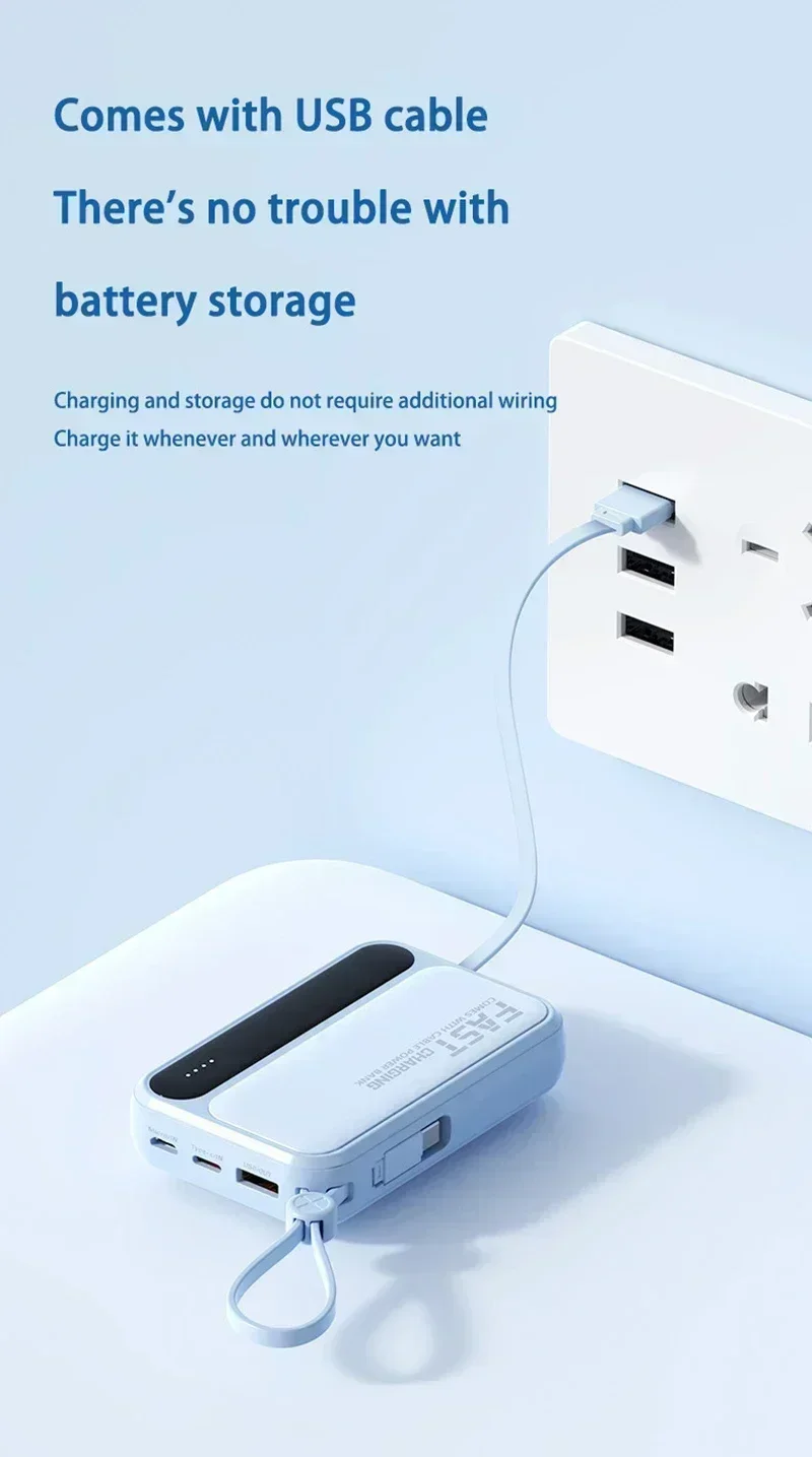 VIVO 500000mAh Power Bank Built in 4 Lines Large Capacity Super Fast Charging Portable External Battery for All Phones 2026 VIVO 500000mAh Power Bank Built in 4 Lines Large Capacity Super Fast Charging Portable External Battery for All Phones 2026