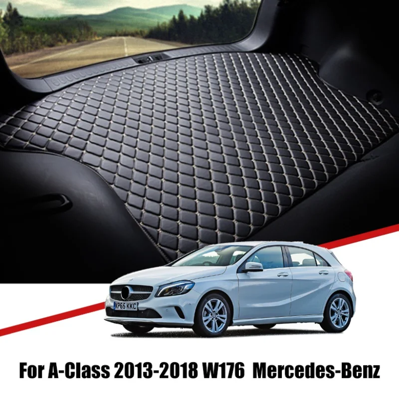 Custom Car Trunk Leather Mats For Mercedes Benz A Class 2013 2014 2015-2020 Waterproof Non-Slip Liner Tray Cargo Accessories
Custom Car Trunk Leather Mats For Mercedes Benz A Class 2013 2014 2015-2020 Waterproof Non-Slip Liner Tray Cargo Accessories