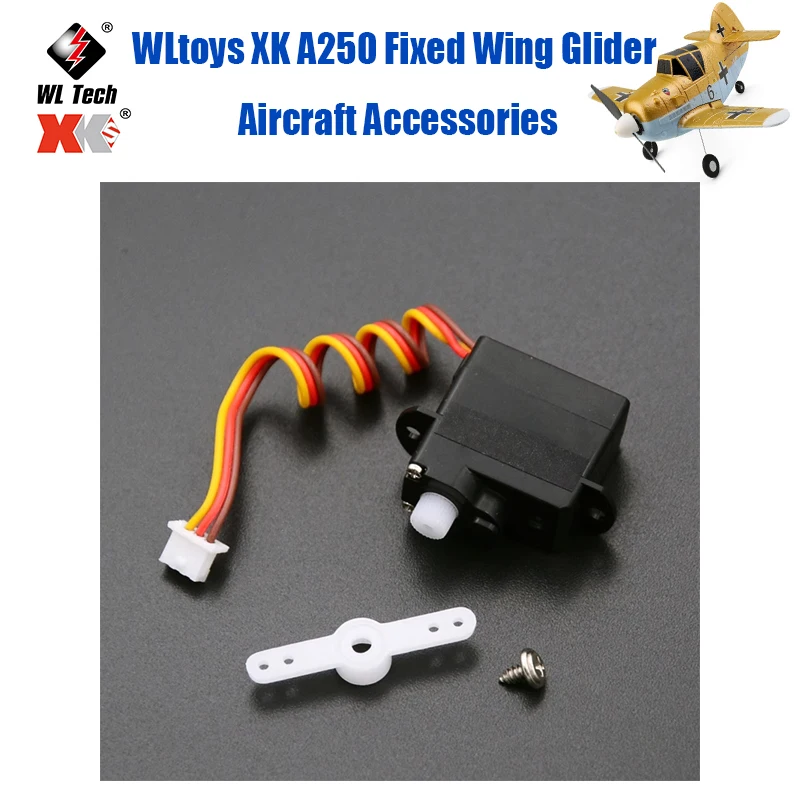 WLtoys XK A250 Fixed Wing Glider Aircraft Accessories A260 A250 A260-0011 Steering Gear Server
WLtoys XK A250 Fixed Wing Glider Aircraft Accessories A260 A250 A260-0011 Steering Gear Server