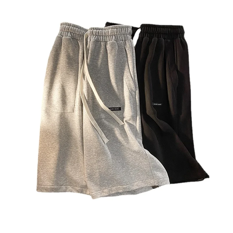Hong Kong Style 2022 Summer Unisex Shorts Men's Casual Pants Five-point Sweatpants Loose M-5XL Sports Pants
Hong Kong Style 2022 Summer Unisex Shorts Men's Casual Pants Five-point Sweatpants Loose M-5XL Sports Pants