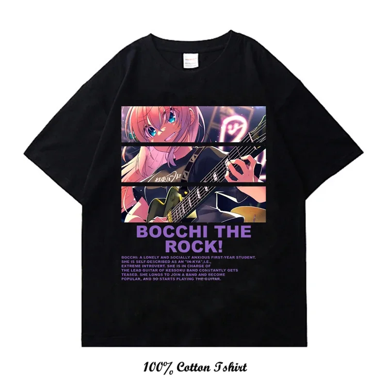 BOCCHI THE ROCK T Shirt Vintage Harajuku Anime T Shirt Streetwear Short Sleeve Fashion Cotton Plus Size Cotton T Shirt Women Men
BOCCHI THE ROCK T Shirt Vintage Harajuku Anime T Shirt Streetwear Short Sleeve Fashion Cotton Plus Size Cotton T Shirt Women Men