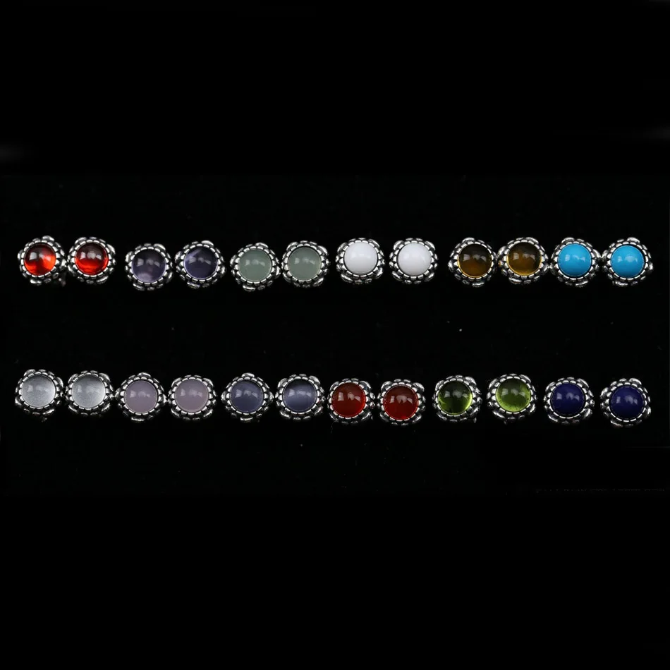 Authentic S925 Sterling Silver Month Birthstone Birthday Stud Earrings For Women Wedding Party Gift Fine Jewelry
Authentic S925 Sterling Silver Month Birthstone Birthday Stud Earrings For Women Wedding Party Gift Fine Jewelry