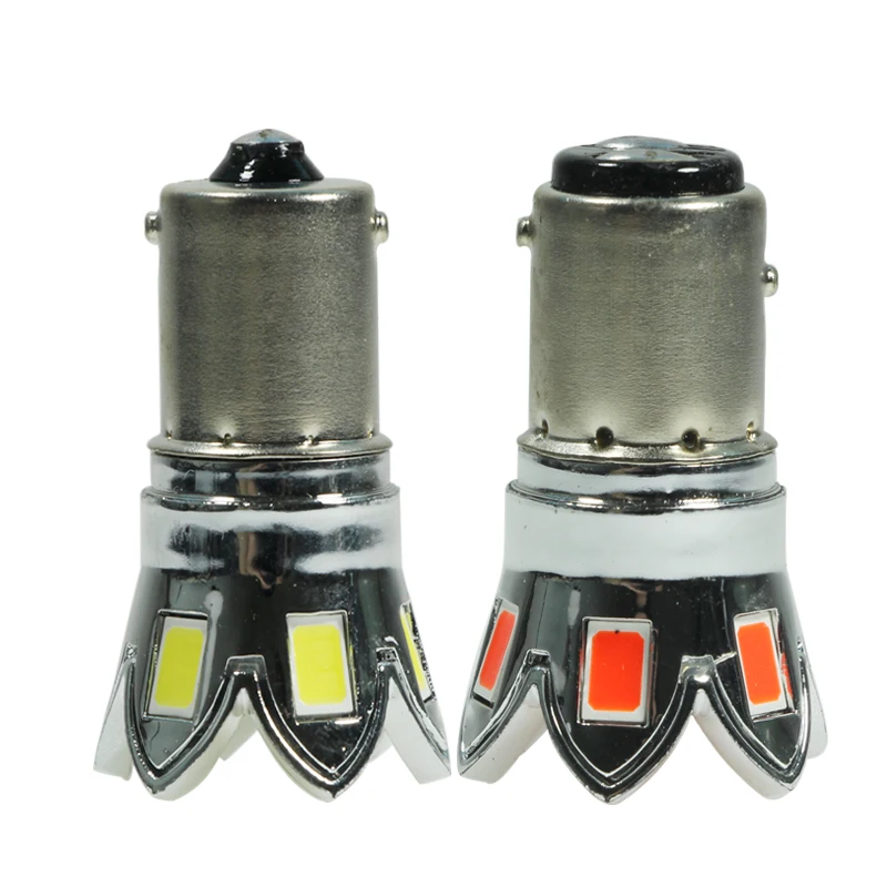 

2X Led Car Light P21W Canbus 1156 BA15S 1157 BAY15D 12V 24V Super 4W Auto Turn Signal Bulb Bus Truck Reverse Brake Parking Lamp