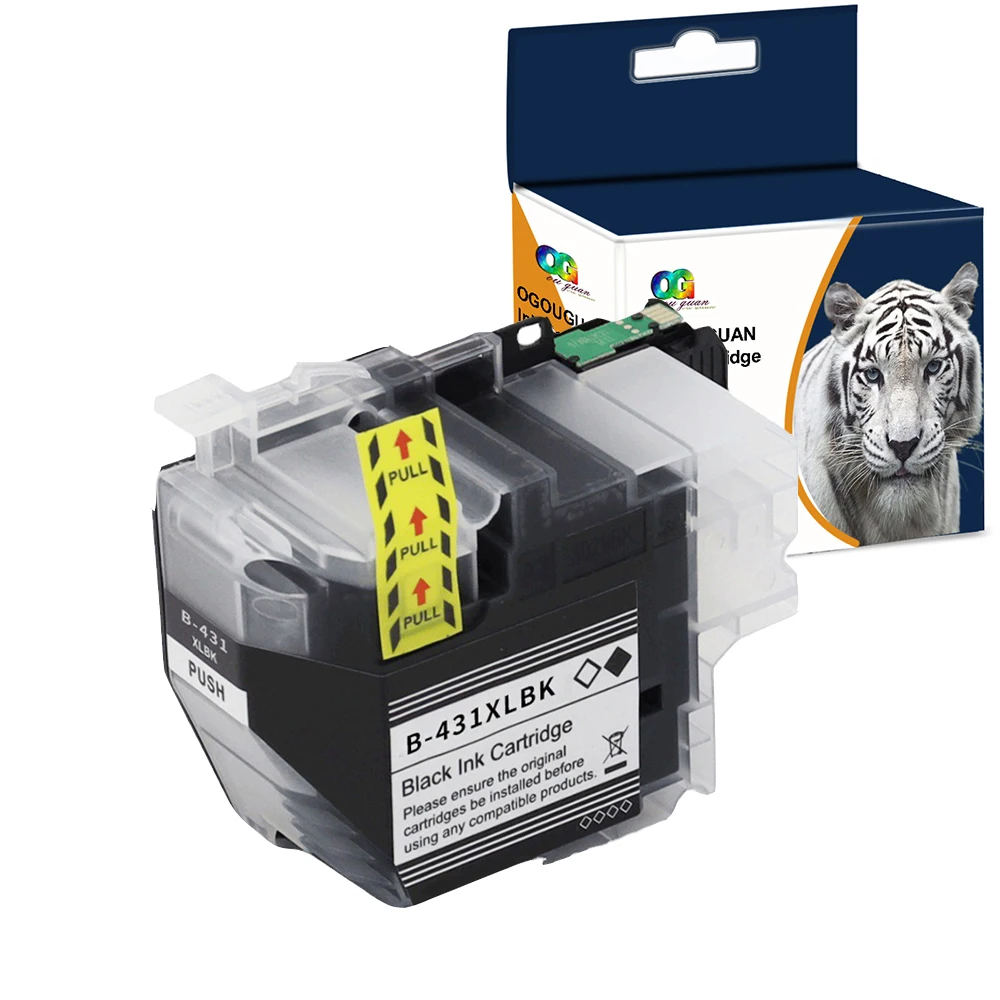 

Australia LC431 LC431XL Compatible Cartridge With Ink for Brother Ink cartridgeMFC-J6955DW J6957DW J6959DW Printer