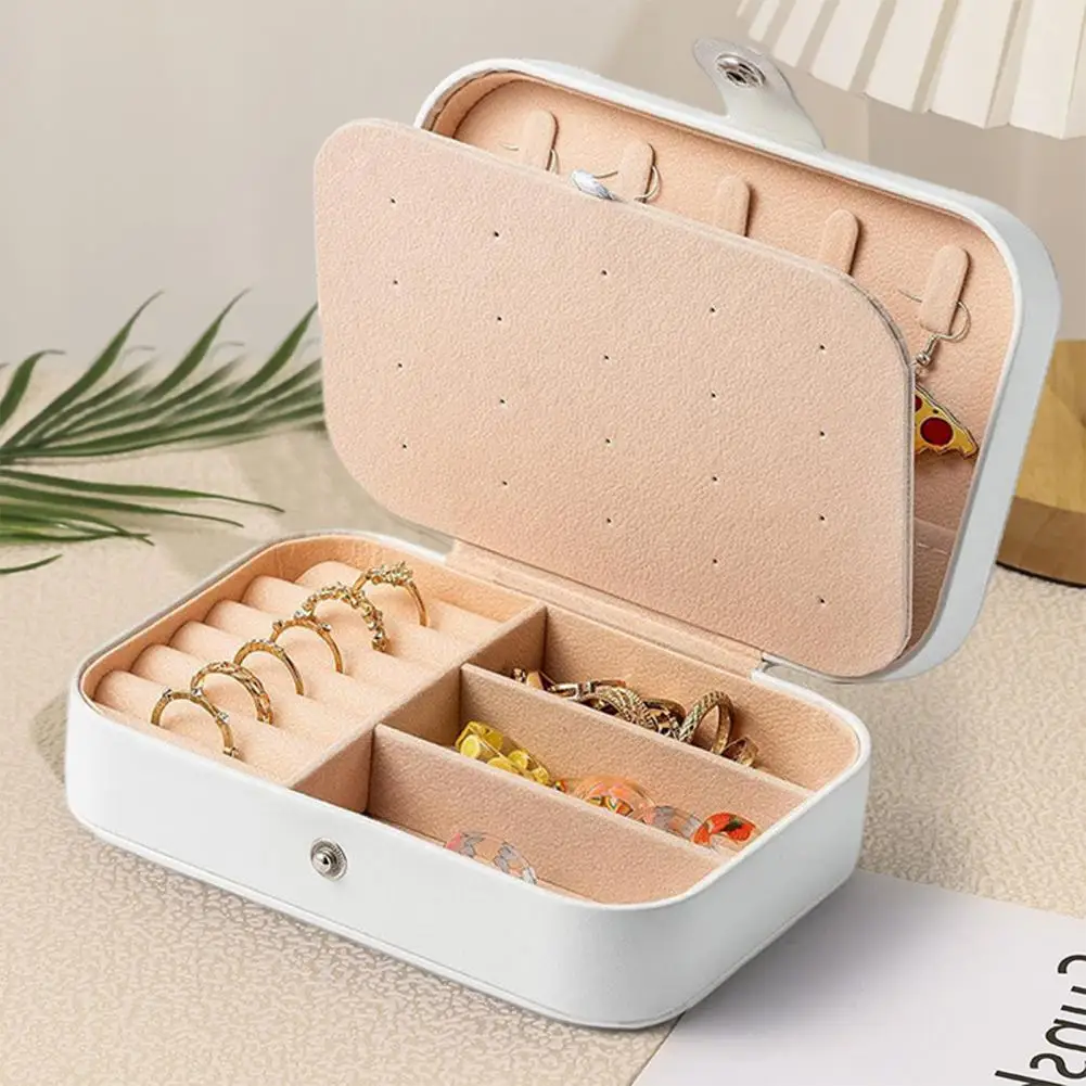 Jewelry Container Elegant Jewelry Box with Artificial Pearl Decor for Women Bridal Shower Gift Travel Jewelry for Bride
Jewelry Container Elegant Jewelry Box with Artificial Pearl Decor for Women Bridal Shower Gift Travel Jewelry for Bride