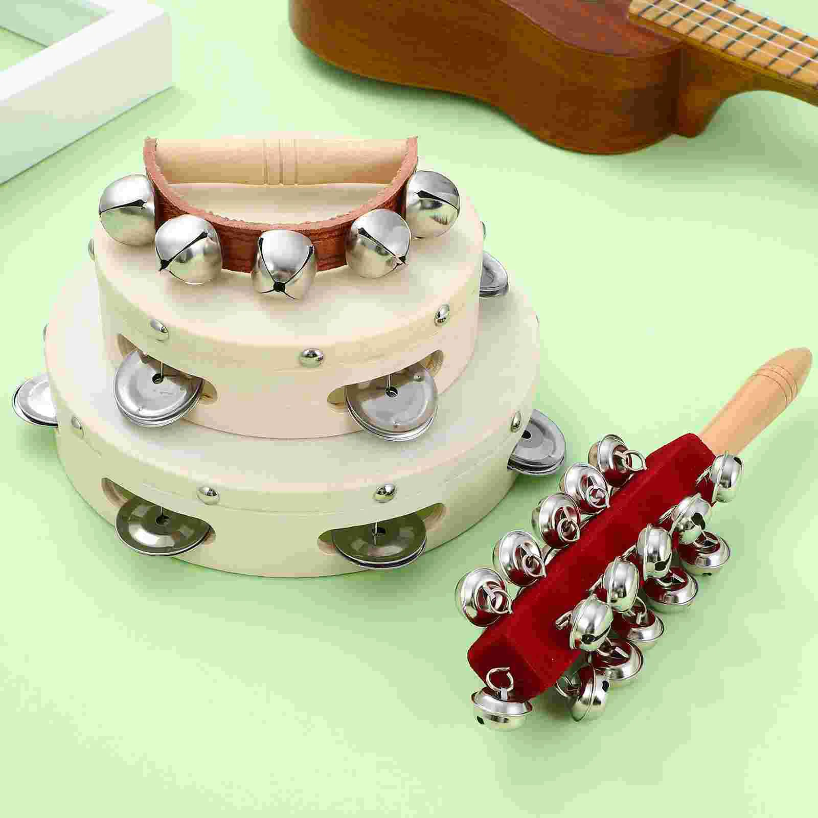 Orff Instrument Tambourines for Kids Wood Baby Toys Metal Hand Percussion Shaker Wooden Drums Small Child Infant Developmental
Orff Instrument Tambourines for Kids Wood Baby Toys Metal Hand Percussion Shaker Wooden Drums Small Child Infant Developmental