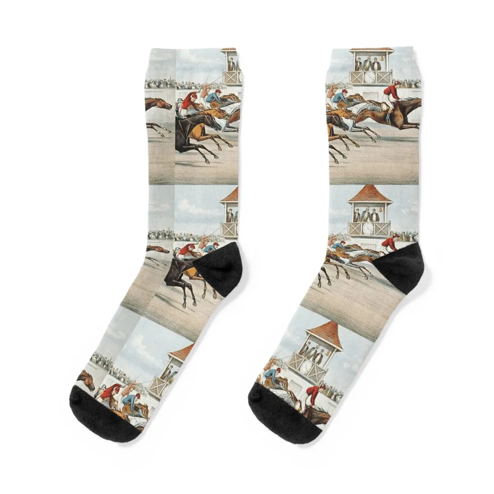 Horse Race to Victory Socks custom ankle Lots sports and leisure Socks For Men Women's
Horse Race to Victory Socks custom ankle Lots sports and leisure Socks For Men Women's