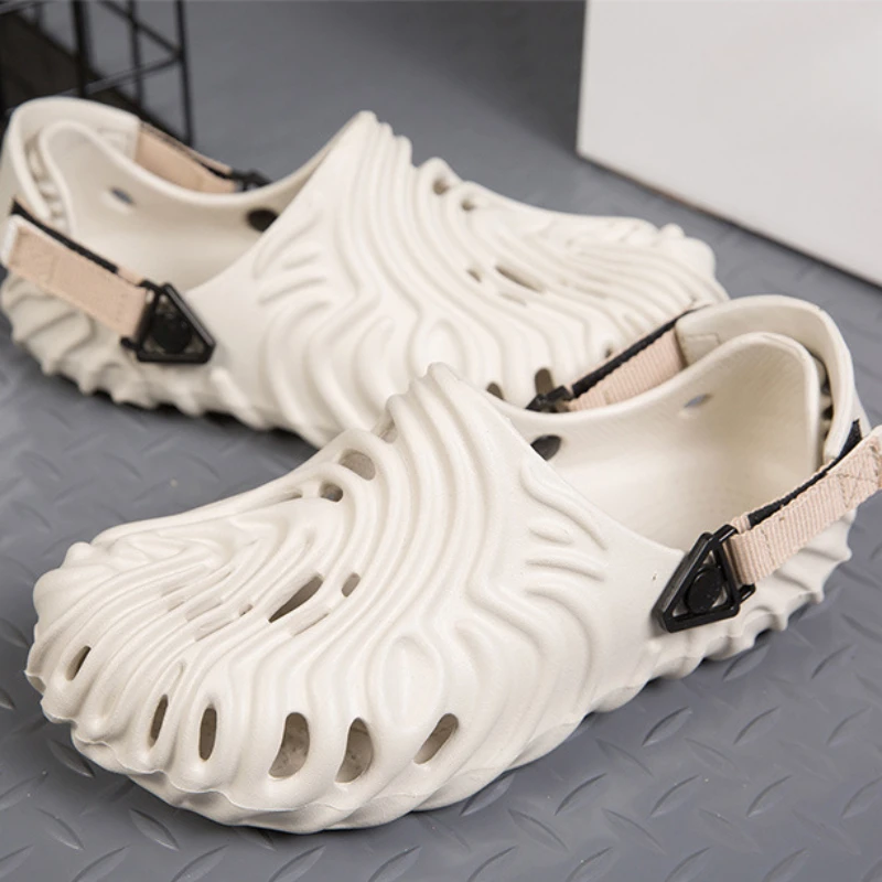 Сандалии Baotou Мужские дышащие, Летние повседневные Простые тапочки, перфорированные, для песчаного пляжа, универсальные
Сандалии Baotou Мужские дышащие, Летние повседневные Простые тапочки, перфорированные, для песчаного пляжа, универсальные