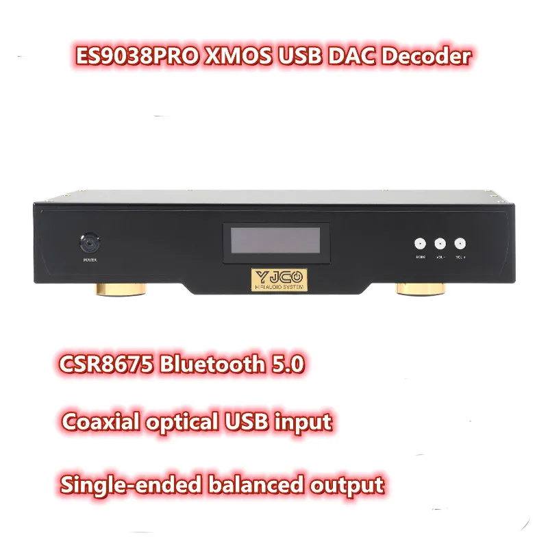CSR8675 Bluetooth 5,0 HiFi ES9038 ES9038PRO XMOS USB DAC Декодер коаксиальный волоконный вход односторонний сбалансированный выход
CSR8675 Bluetooth 5,0 HiFi ES9038 ES9038PRO XMOS USB DAC Декодер коаксиальный волоконный вход односторонний сбалансированный выход