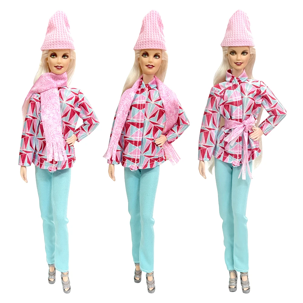 NK Official 1 Set Resort style dress suit doll changeable outfits scarves hats shirts trousers For Barbie Doll 1/6 Toys Gift
NK Official 1 Set Resort style dress suit doll changeable outfits scarves hats shirts trousers For Barbie Doll 1/6 Toys Gift