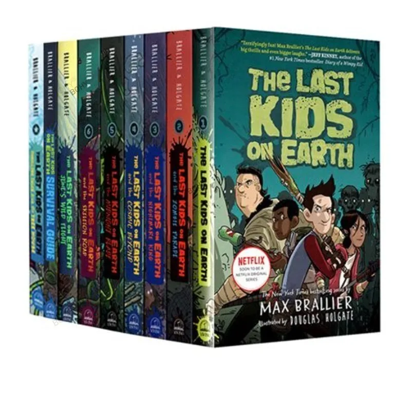 The Last Kids on Earth 9 томов фантастических романов приключений в английских книгах для детей
The Last Kids on Earth 9 томов фантастических романов приключений в английских книгах для детей