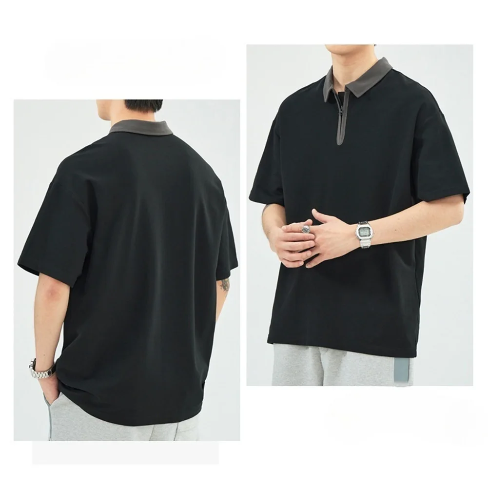 Summer Lapel Short Mens Shirt New Korean Lapel Mens Shirt Short Sleeve Summer Tops Trendy Fashion High Quality
Summer Lapel Short Mens Shirt New Korean Lapel Mens Shirt Short Sleeve Summer Tops Trendy Fashion High Quality