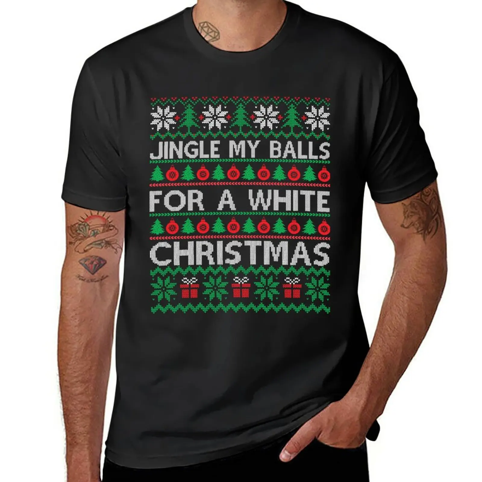 Jingle my Balls для белой рождественской футболки, простая футболка, тяжелые футболки, мужская футболка
Jingle my Balls для белой рождественской футболки, простая футболка, тяжелые футболки, мужская футболка
