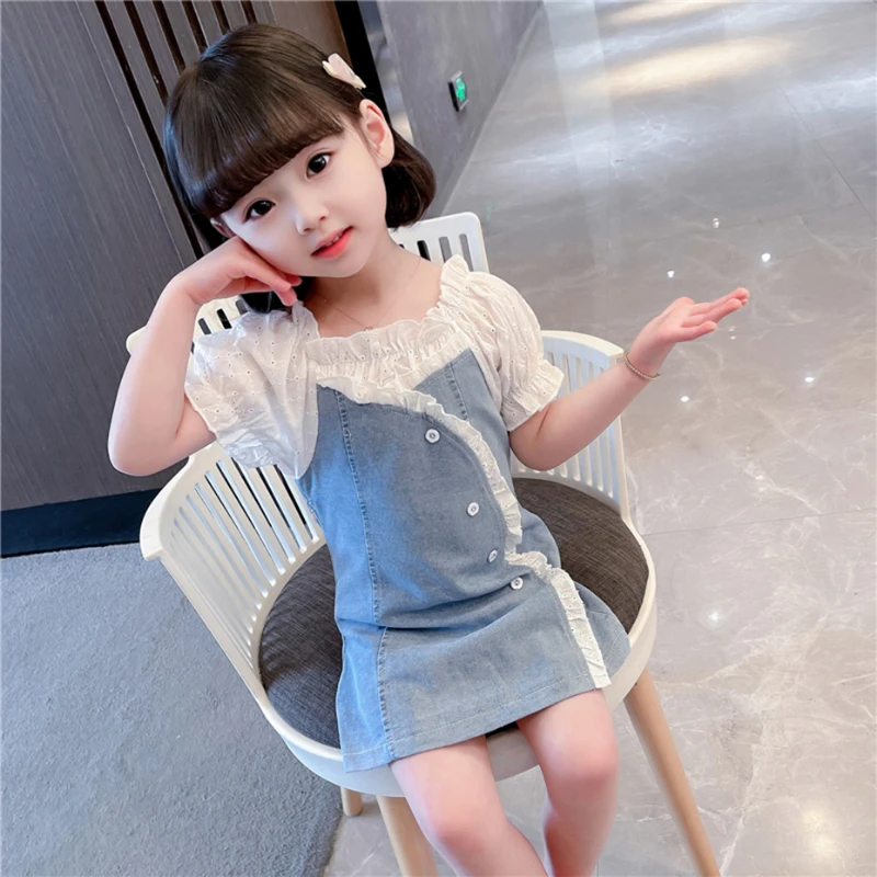 Dresses for Girls Patchwork Girls Denim Dresses Casual Style Kids Dresses Toddler Girls Costumes Kids Girl Dress Girls Clothes
Dresses for Girls Patchwork Girls Denim Dresses Casual Style Kids Dresses Toddler Girls Costumes Kids Girl Dress Girls Clothes