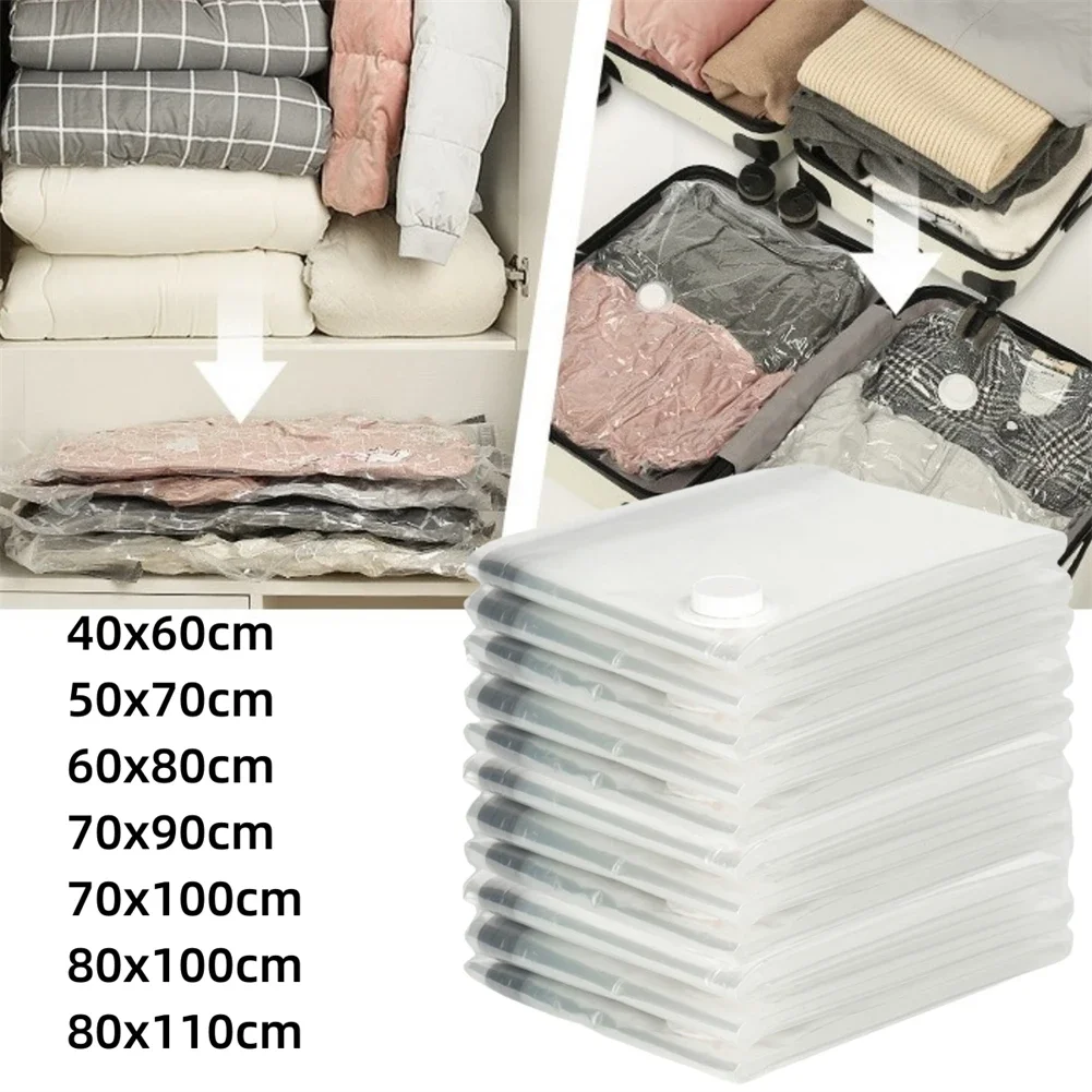 Vacuum Storage Bags With Valve Transparent Folding Compressed Space Storage Bag Travel Seal Packet Organizers For Towel Cloth
Vacuum Storage Bags With Valve Transparent Folding Compressed Space Storage Bag Travel Seal Packet Organizers For Towel Cloth