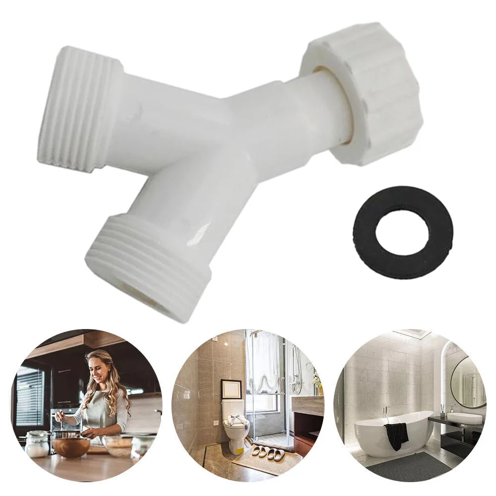 Washing Machine Y Tee Connector Adapter Double Inlet Junction Split With Rubber Seal Split Kitchen Replacement Parts
Washing Machine Y Tee Connector Adapter Double Inlet Junction Split With Rubber Seal Split Kitchen Replacement Parts