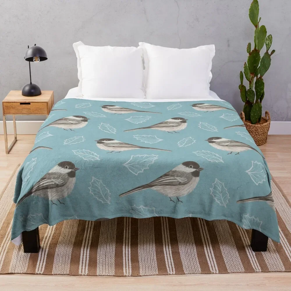 Chickadees and Frosted Leaves Throw Blanket Comforter Bed covers Blankets Sofas Of Decoration Blankets
Chickadees and Frosted Leaves Throw Blanket Comforter Bed covers Blankets Sofas Of Decoration Blankets
