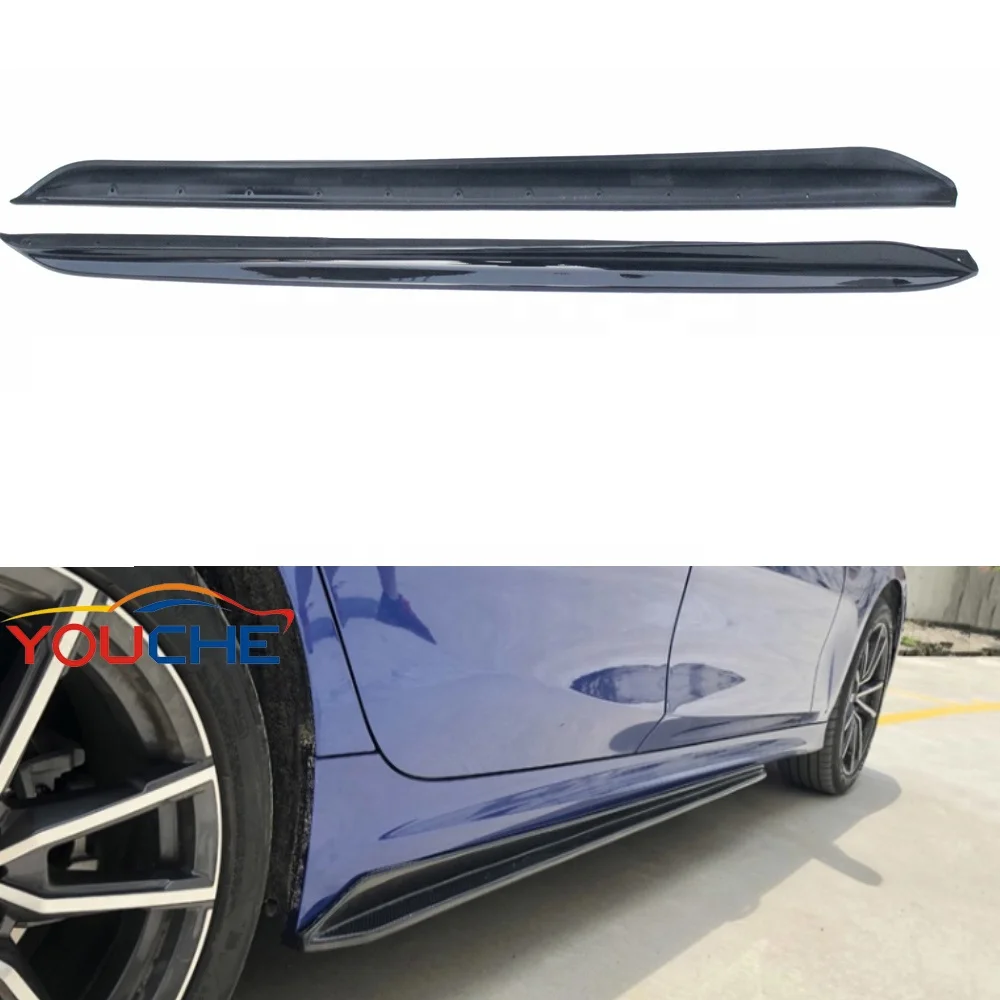 Gloss Black ABS Plastic Side Bumper Extension Side Skirts for BMW New 3 Series G20 M Tech M Sport 2019 2020
Gloss Black ABS Plastic Side Bumper Extension Side Skirts for BMW New 3 Series G20 M Tech M Sport 2019 2020