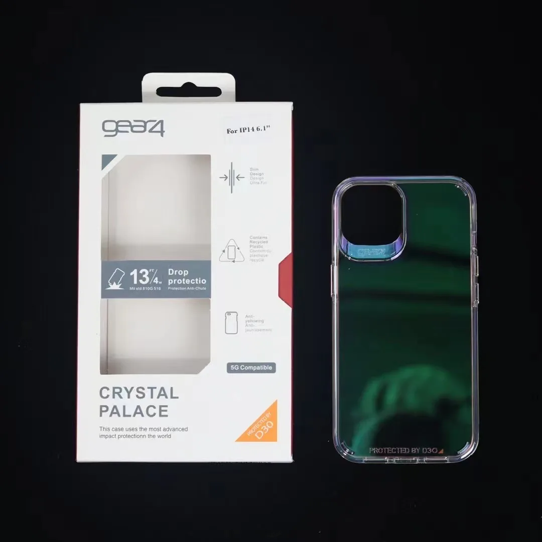Original Gear4 Impact Protection TPU+D3O Crystal Palace Colorful Case For iPhone 12 13 14 15pro Max Crashproof Drop Protection
Original Gear4 Impact Protection TPU+D3O Crystal Palace Colorful Case For iPhone 12 13 14 15pro Max Crashproof Drop Protection