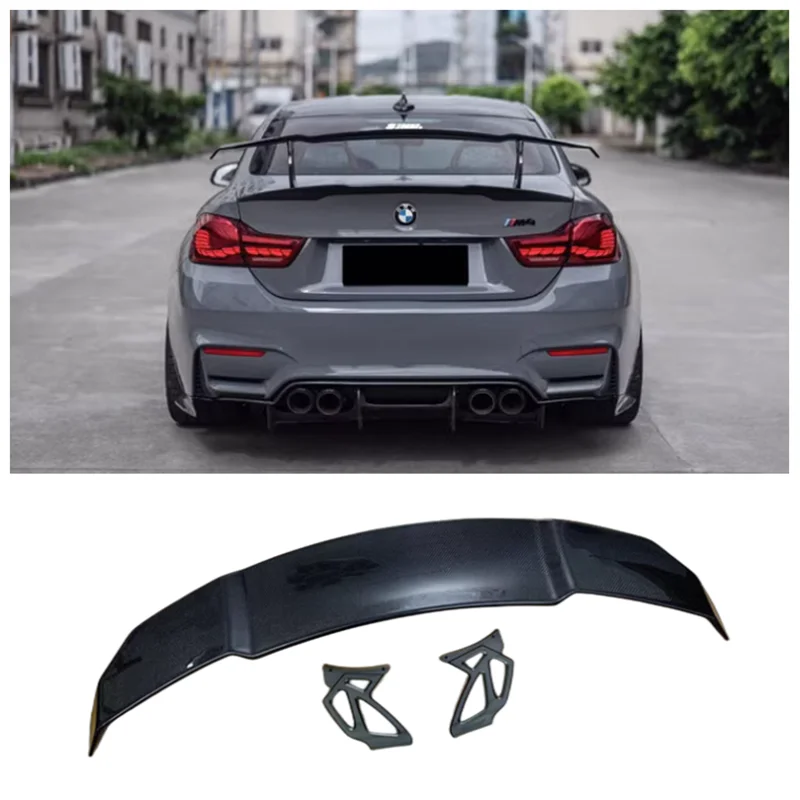 For BMW M2 M3 M4 F80 F82 G80 G82 G83 2014-2023 High Quality Carbon Fiber Car Rear Trunk Lip Spoiler Splitter Wing 
For BMW M2 M3 M4 F80 F82 G80 G82 G83 2014-2023 High Quality Carbon Fiber Car Rear Trunk Lip Spoiler Splitter Wing