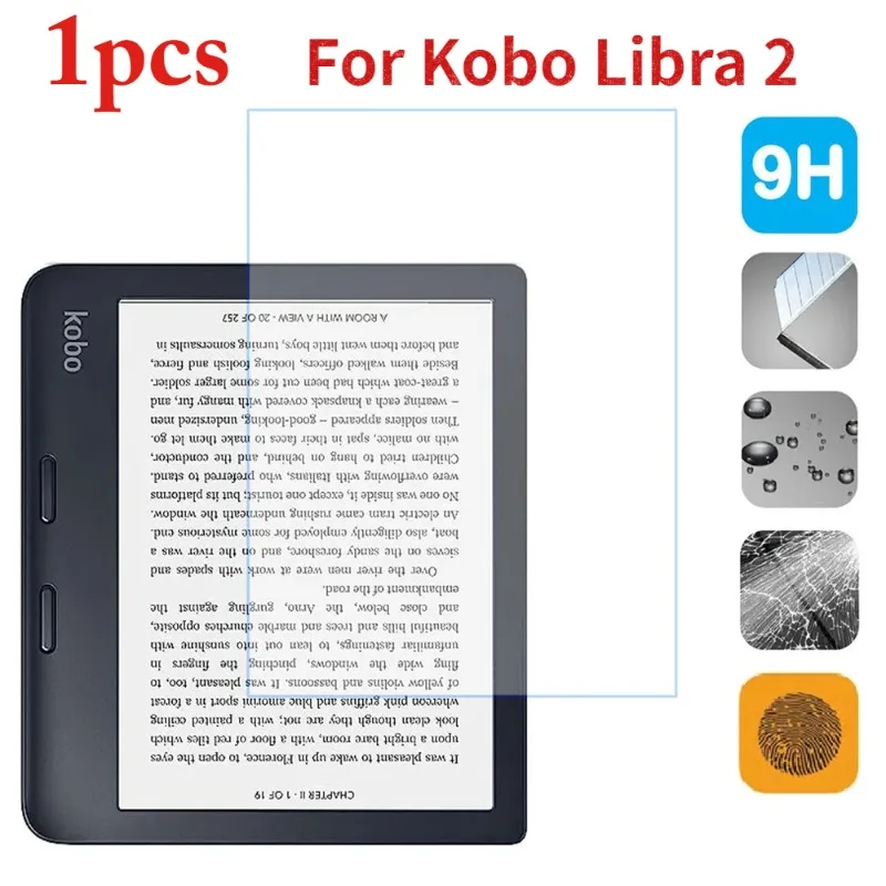 Tempered Glass Film For Kobo Libra 2 2021 7.0 Inch Hardness Clear Anti Scratch Screen Protector for Kobo Libra 2 7"
Tempered Glass Film For Kobo Libra 2 2021 7.0 Inch Hardness Clear Anti Scratch Screen Protector for Kobo Libra 2 7"