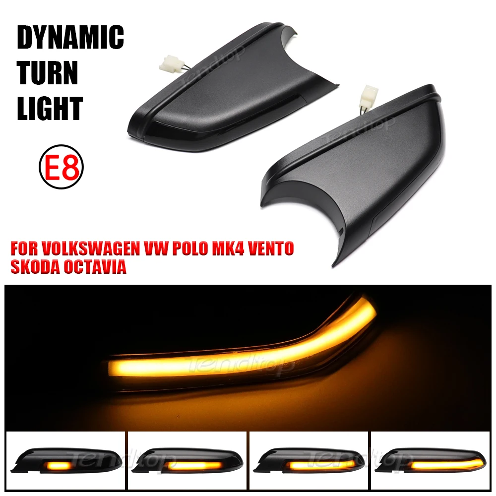 2pcs Amber Sequential Flash LED Side Mirror Turn Signal Light For VW Polo mk4 FL Vento Skoda Octavia MK2 1Z 2004-2010
2pcs Amber Sequential Flash LED Side Mirror Turn Signal Light For VW Polo mk4 FL Vento Skoda Octavia MK2 1Z 2004-2010