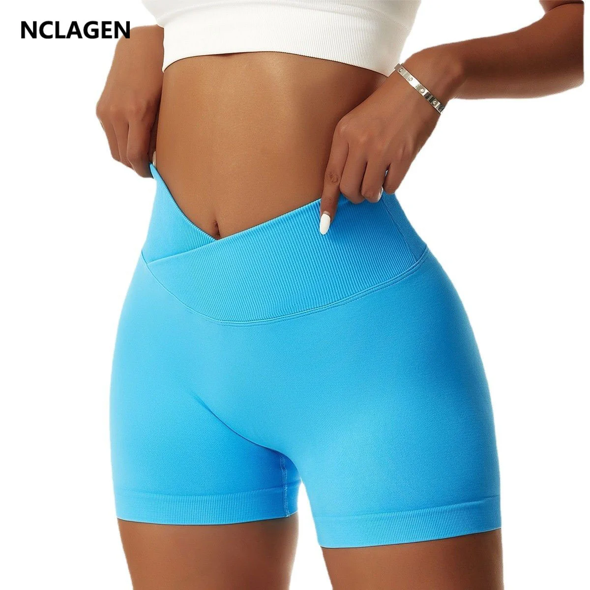 NCLAGEN Sports YOGA SHORTS ELASTIC High Waist Hip Lifting Seamless Gym Leggings Women Running Scrunch Shorts Fitness Bottoms
NCLAGEN Sports YOGA SHORTS ELASTIC High Waist Hip Lifting Seamless Gym Leggings Women Running Scrunch Shorts Fitness Bottoms