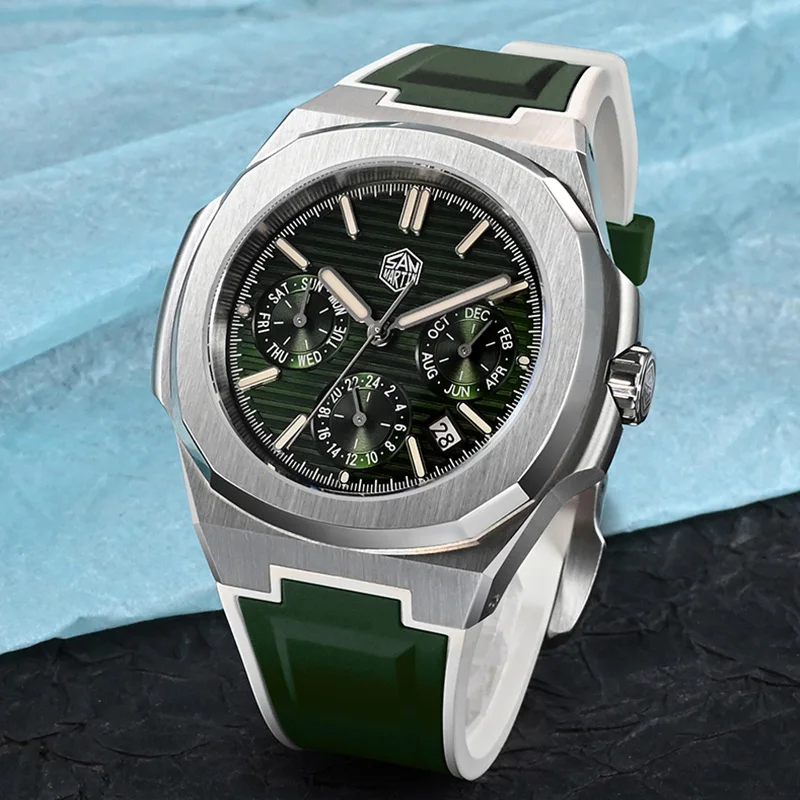 San Martin Miyota 9120 Top Brand Men Luxury Watch 43mm Classic Business Automatic Mechanical Watche for Men 10Bar BGW-9 Luminous
San Martin Miyota 9120 Top Brand Men Luxury Watch 43mm Classic Business Automatic Mechanical Watche for Men 10Bar BGW-9 Luminous
