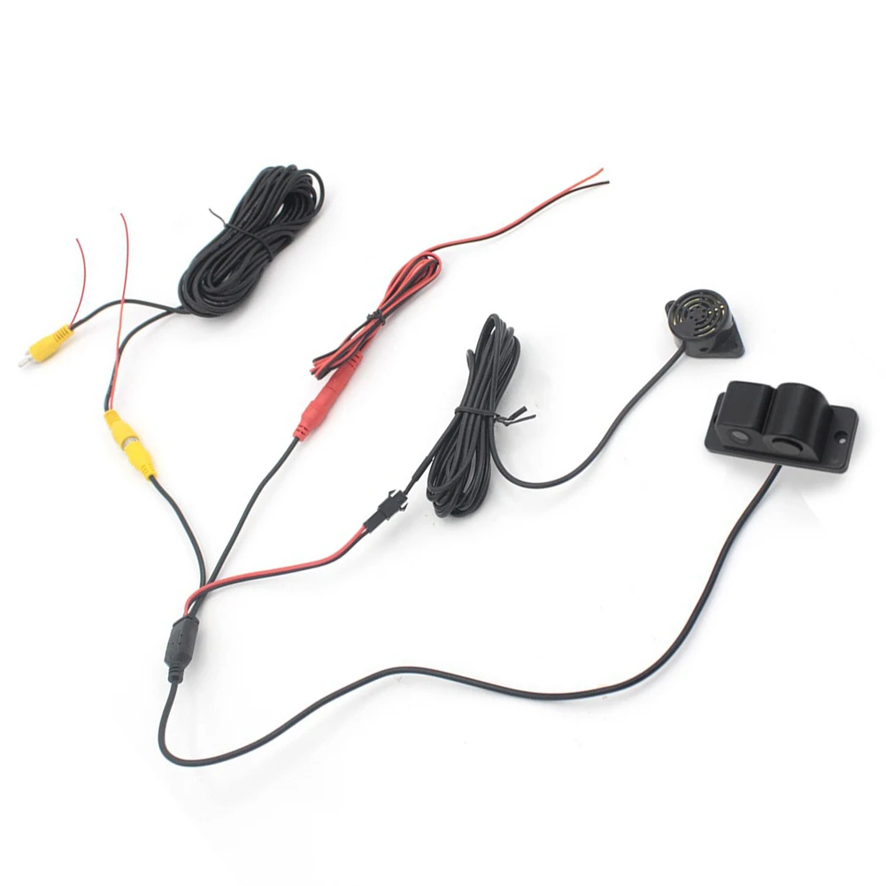 2 In 1 Car Parking Reversing Sensor Rear View Backup Night Vision Camera Kit Reversing Camera Power Cord Video Extension Cable
2 In 1 Car Parking Reversing Sensor Rear View Backup Night Vision Camera Kit Reversing Camera Power Cord Video Extension Cable