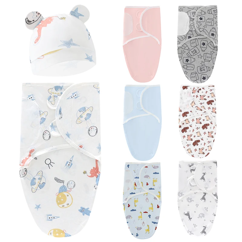0-12M Newbron Baby Swaddle Wrap Hat Cotton Baby Receiving Blanket Cartoon Infant Sleeping Bag for Baby Bedding Accessories
0-12M Newbron Baby Swaddle Wrap Hat Cotton Baby Receiving Blanket Cartoon Infant Sleeping Bag for Baby Bedding Accessories