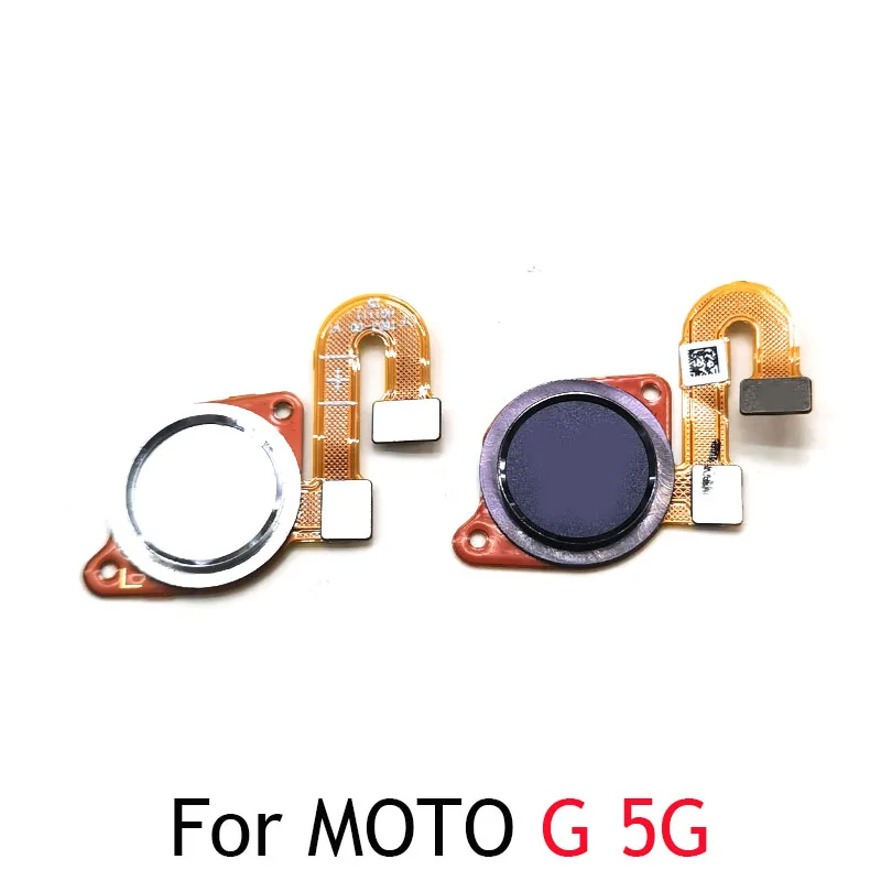 

Для Motorola Moto G 5G Home Button Датчик отпечатков пальцев возврат питания гибкий кабель запасные части