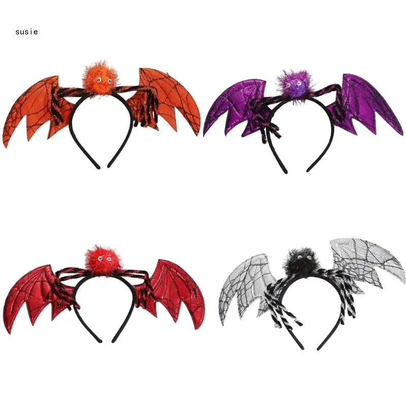 X7YA повязка на голову в форме крыла летучей мыши, повязка на голову с ведьмой для косплея, повязка на голову с декором в виде
X7YA повязка на голову в форме крыла летучей мыши, повязка на голову с ведьмой для косплея, повязка на голову с декором в виде