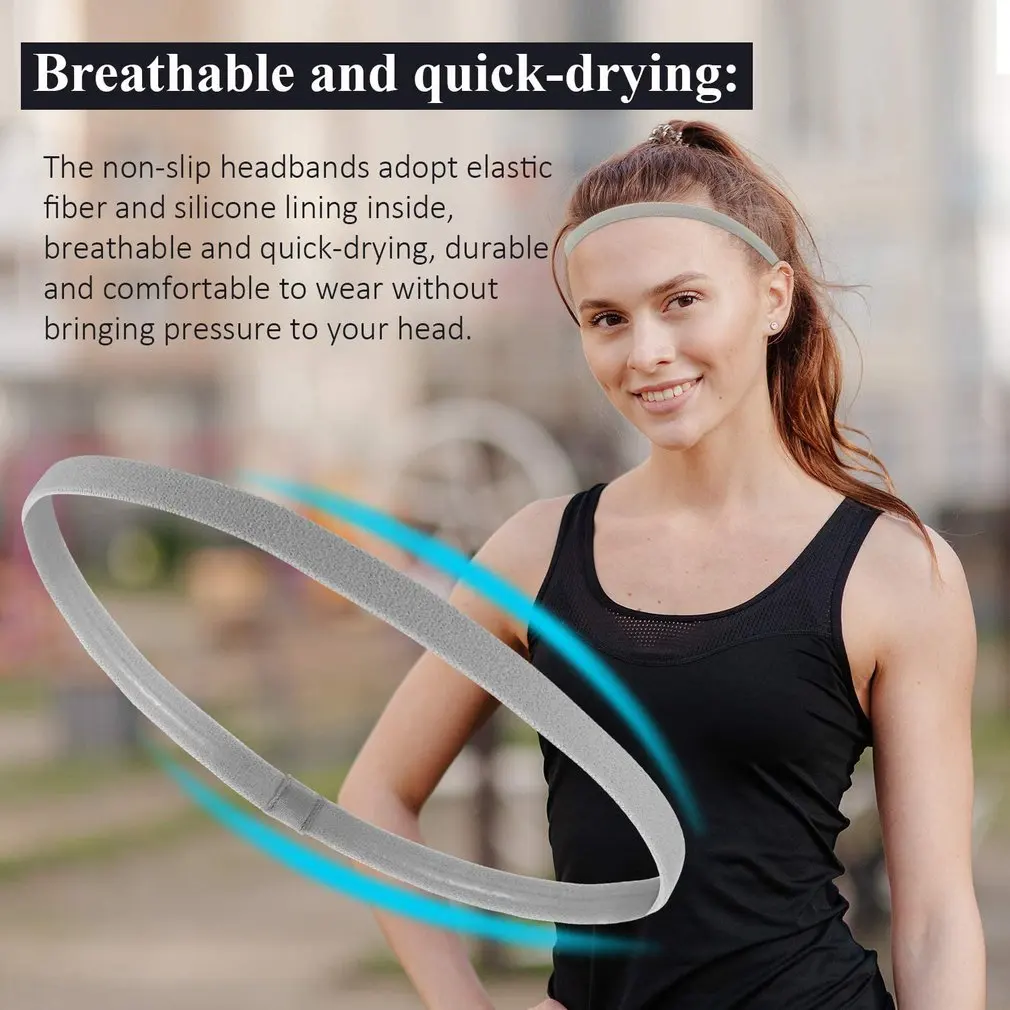 4-piece Sports Headwear Elastic Anti Slip Thick Hair Band For Men And Women Elastic Thin Fitness Yoga Sports Headbands
4-piece Sports Headwear Elastic Anti Slip Thick Hair Band For Men And Women Elastic Thin Fitness Yoga Sports Headbands