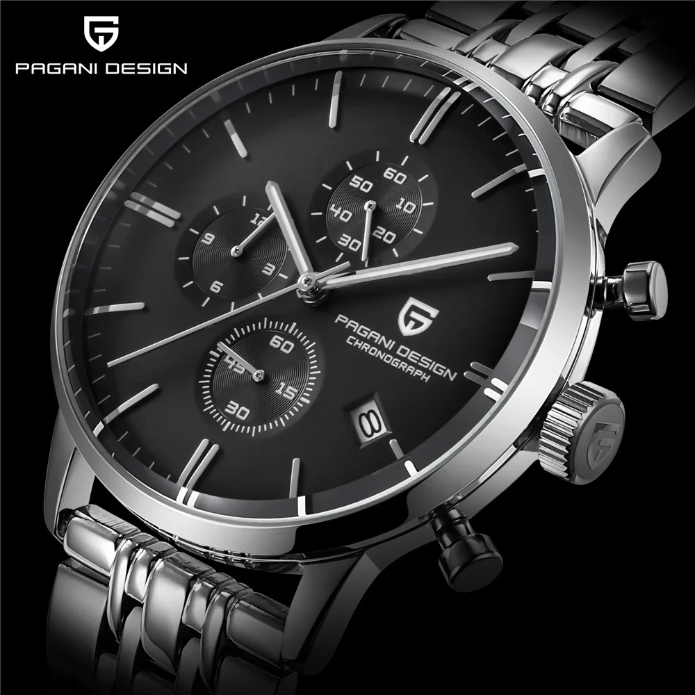 

2023 New PAGANI DESIGN Luxury Brand Quartz Watch For Men Multifunction Chronograph Sports Wristwatch Fashion Casual Watches Men